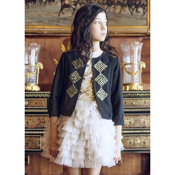 Tutu Du Monde Girls Bees Knees Jacket‎ Size 10-11 NWT Retail $104 - Picture 1 of 9